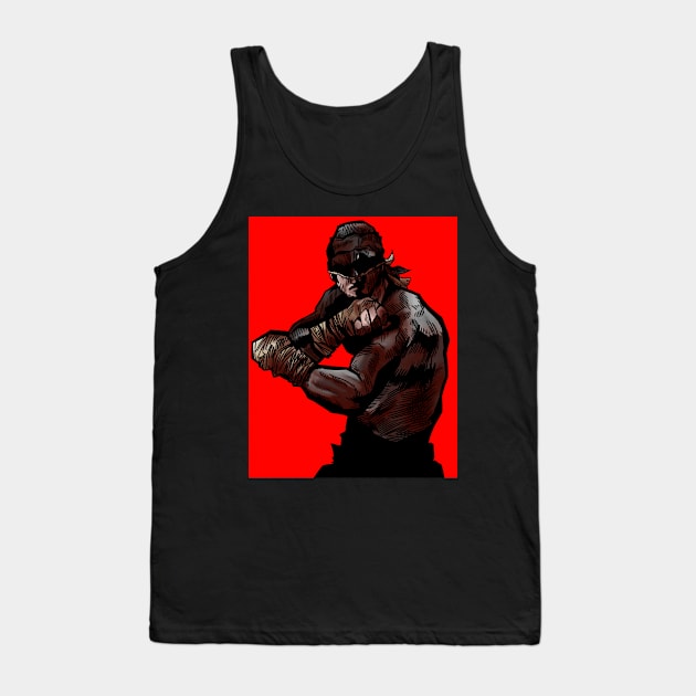 MAN WITHOUT FEAR Tank Top by Defsnotadumb